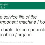 The service life of the component machine / hoist