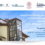 A Pavia il convegno ‘Patrimonio edilizio, ascensori, accessibilità e caratteri demografici: come affrontare il futuro”
